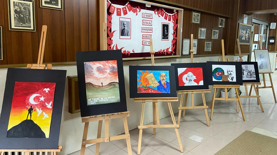 İKHAL - Okul Ortaklığı Programı Mart Ayı Görsel Sanatlar Zümresi Faaliyeti